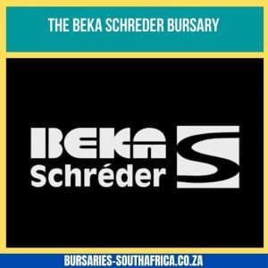 beka schreder bursary